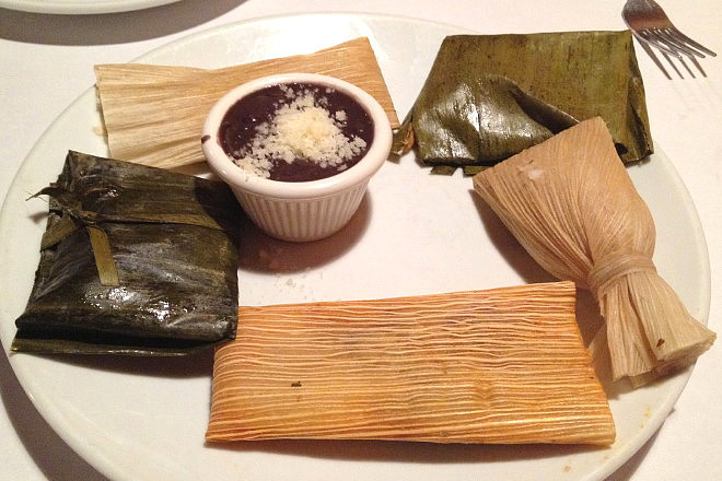 photo of tamales from Tu Y Yo, Somerville, MA