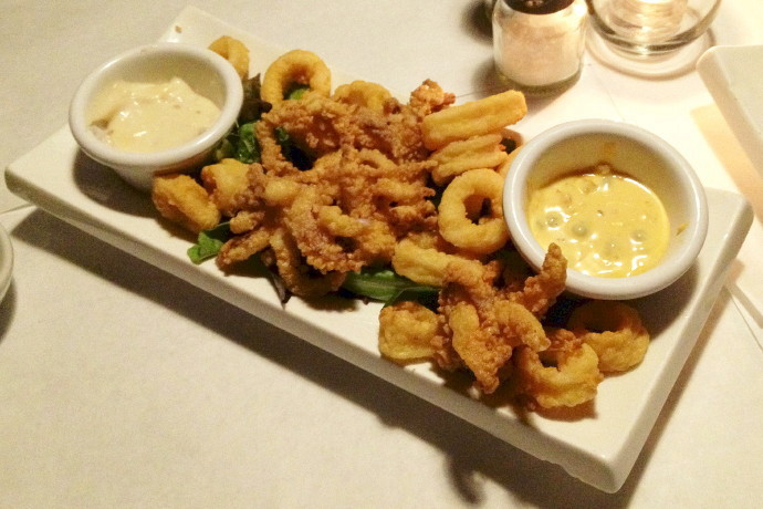 photo of calamari from Via Lago, Lexington, MA