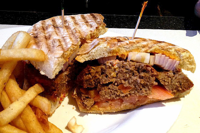 photo of meatloaf sandwich from Victoria's Diner, Boston, MA