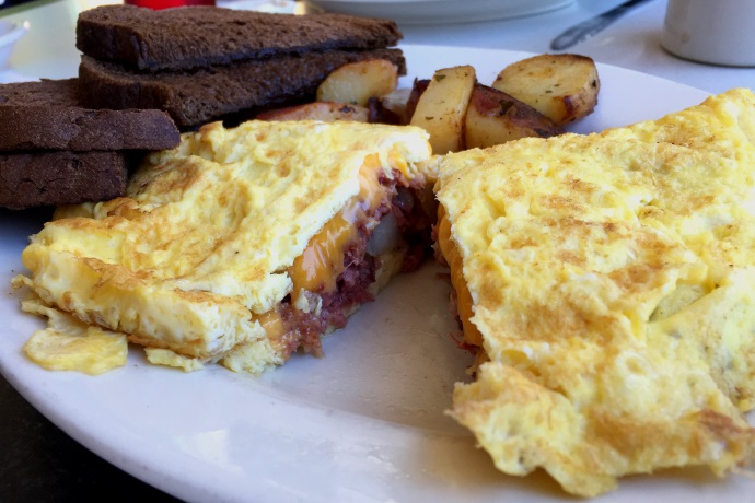 photo of a Hashlette from Victoria's Diner, Boston, MA