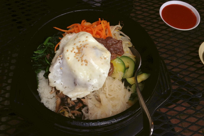 photo of Bibimbap from Village Sushi and Grill, Roslindale, MA