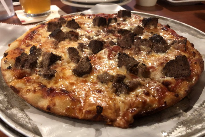photo of bar pizza from Warren's Place, Weymouth, MA