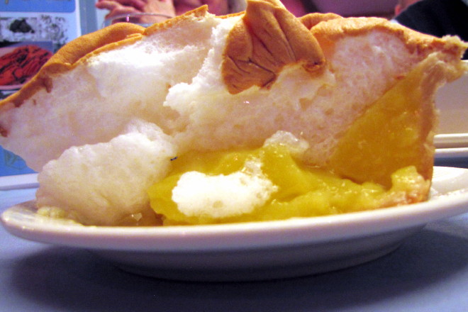 photo of lemon meringue pie from Winthrop Arms, Winthrop, MA