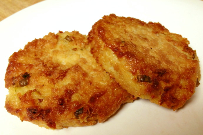 photo of potato pancakes from Zaftigs, Natick, MA